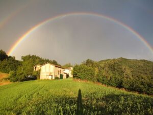 Doppio arcobaleno     (foto Alberto Rivi)