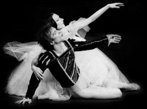 Diana Ferrara e Rudolf Nureyev