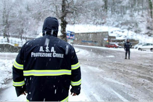 Protezione civile neve