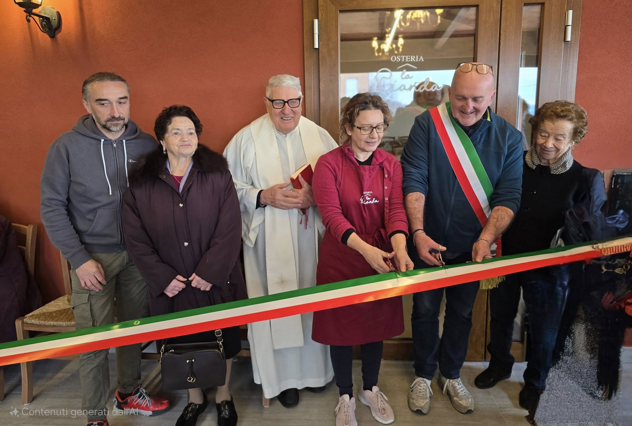 Giandeto celebra l’apertura dell’Osteria La Gianda